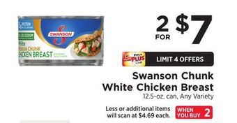 ShopRite Chunk white chicken breast offer
