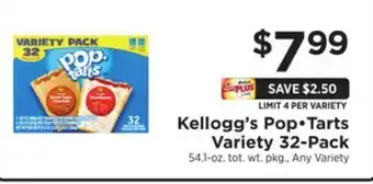 ShopRite Pop•tarts variety 32-pack offer