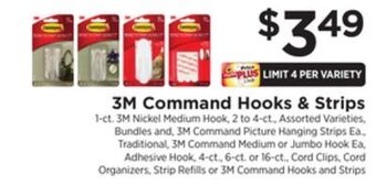 ShopRite Command hooks & strips offer