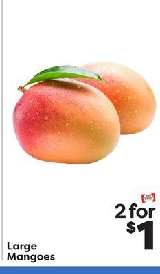 Weis Markets Large mangoes offer