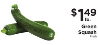 ShopRite Green squash offer