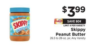 ShopRite Peanut butter offer