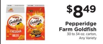 ShopRite Goldfish offer