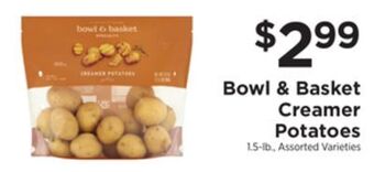 ShopRite Creamer potatoes offer