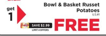 ShopRite Russet potatoes offer
