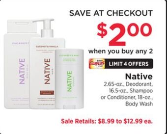 ShopRite Native offer