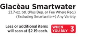 ShopRite Smartwater offer