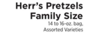 ShopRite Pretzels family size offer