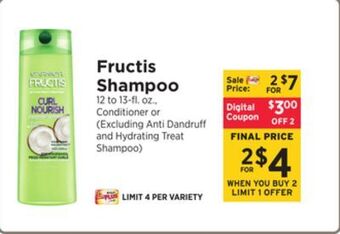 ShopRite Shampoo offer