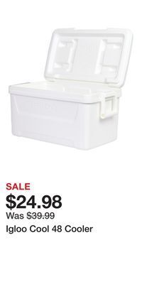 Cabela's Igloo cool 48 cooler offer