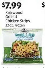 Aldi Kirkwood Grilled Chicken Strips 22 oz. Frozen offer
