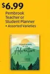 Aldi Pembrook Teacher or Student Planner offer