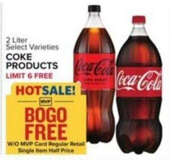 Food Lion COKE PRODUCTS 2 Liter offer