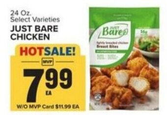 Food Lion JUST BARE CHICKEN 24 oz offer