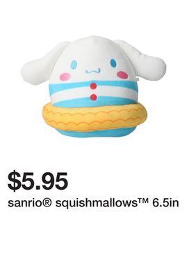 Five Below Sanrio® squishmallows™ 6.5in offer