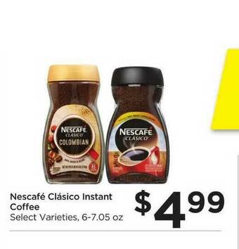 Foods Co Nescafé Clásico Instant Coffee offer