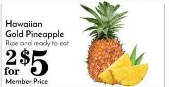 Pavilions Hawaiian Gold Pineapple offer