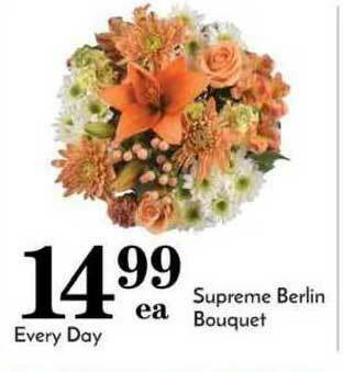 Pavilions Supreme Berlin Bouquet offer