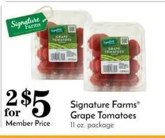 Pavilions Signature Farms® Grape Tomatoes offer
