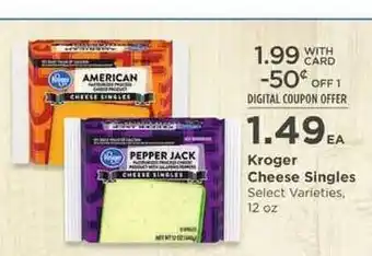 QFC Kroger Cheese Singles offer