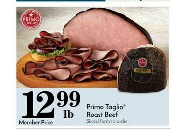 Pavilions Primo Taglio® Roast Beef offer