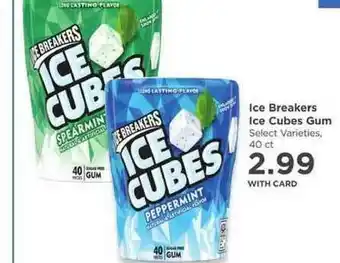 Ice Breakers Ice Cubes Gum