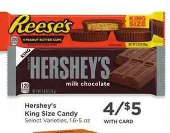 Hershey's King Size Candy
