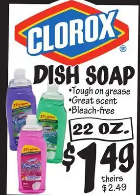Ollie's Clorox dish soap offer