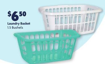 Family Dollar Laundry basket offer
