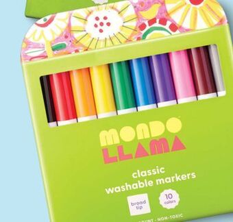 Target Mondo llama 10-ct. markers offer