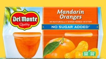 Target Del monte fruit cups offer