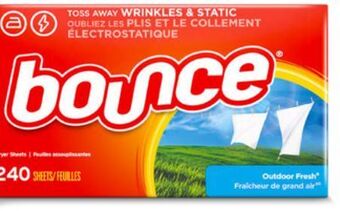 Target Bounce 240-ct. dryer sheets offer