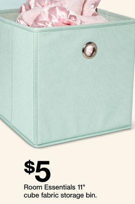 Target Room essentials 11 cube fabric storage bin offer