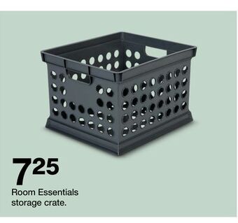 Target Room essentials storage crate offer