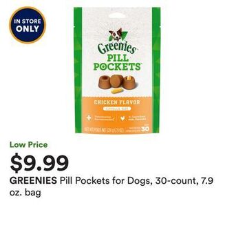 Petco Pill pockets for dogs, 30-count, 7.9 oz. bag offer