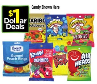 Dollar General Candy shown here offer