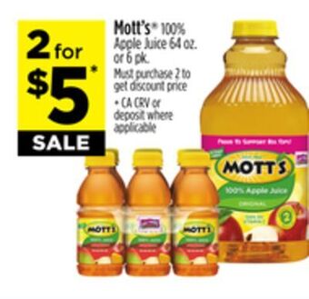 Dollar General Mott's® offer
