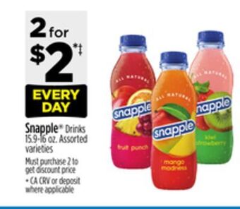 Dollar General Snapple® drinks offer