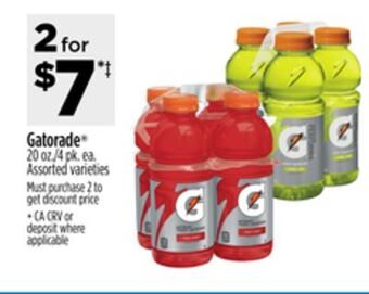Dollar General Gatorade® offer