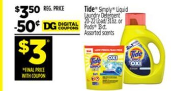 Dollar General Tide® offer