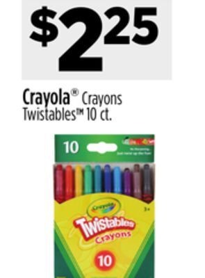 Dollar General Crayola® offer