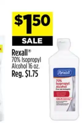 Dollar General Rexall® 70% isopropyl alcohol offer