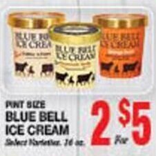 Arlan's Market Blue Bell Ice Cream offer