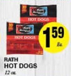 Arlan's Market RATH HOT DOGS 12 oz offer