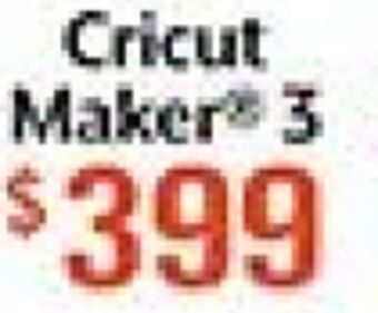 Hobby Lobby Cricut maker® offer