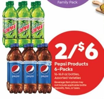 Save a Lot Pepsi Products 6-Packs offer