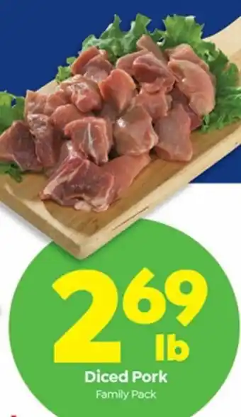 Save a Lot Diced Pork offer