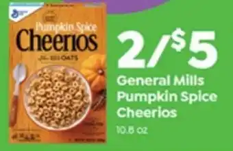 Save a Lot General Mills Pumpkin Spice Cheerios 10.8 oz offer