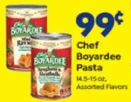 Save a Lot Chef Boyardee Pasta 14.5-15 oz offer