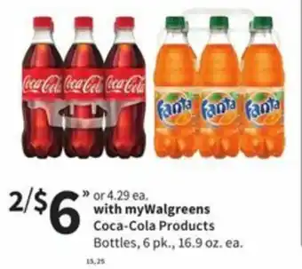 Walgreens Coca-Cola Products offer